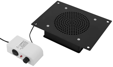 Mini aspirateur à ongles professionnel, 6 W, noir, avec 2 sacs d'aspirateur, aspirateur à ongles de table pour manucure et pédicure