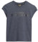 Superdry Damen Sport Luxe T-Shirt mit Grafik-Print und Flügelärmeln Ebenholz 44