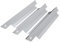 teileplus24 BR19-3-SM Gasgrill Edelstahl Brennerabdeckung kompatibel mit Enders Kansas 2 Pro 4 | Flavorizer Bars | Passgenau | Rostfrei | Brennerschutz
