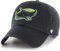 47 MLB Clean Up Primary Logo Kappe mit alternativer Farbe, verstellbar, Einheitsgröße, Tampa Bay Rays Cooperstown Black, Einheitsgröße