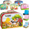 alles-meine.de GmbH Koffer/Kinderkoffer - Motivwahl - GROß - Jungen - Motiv - inkl. Name - 29 cm - ideal für Spielzeug und als Geldgeschenk - Pappkoffer - Puppenkoffer - Kinder..