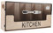 HOLIDYOYO Organizador de Cubiertos de Madera con Tapa Caja para Guardar Tenedores Y Cucharas