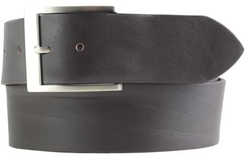 BELTINGER Jeansgürtel aus Vollrindleder 4,5 cm | Leder-Gürtel für Herren 45mm | Breiter Herren-Gürtel aus echtem Leder