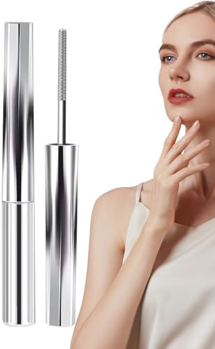 Passaggio Mascara Bacchetta Di Ferro - Bacchetta Di Mascara Sottile Impermeabile In Metallo | Trucco Bigodini Ciglia Lungo Soggiorno Per I Bigodini Ciglia Senza Spazzole Volume