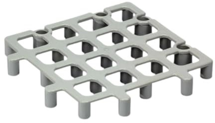 Generic Piastrelle per pavimenti ad incastro per garage, pallet per pavimenti, griglie di stoccaggio a prova di umidità, piastrelle di drenaggio per piscina e