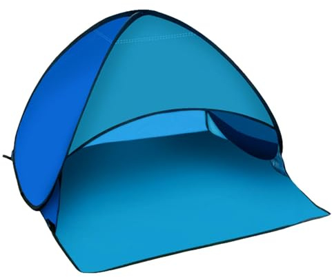 Schattenlöffel – Kompakter Sonnenunterstand, automatisch, winddicht, tragbar, mit Telefonhalterung für Camping, Picknick, Veranstaltungen im Freien, Rela