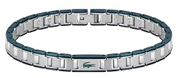 Lacoste Gliederarmband für Herren Kollektion METROPOLE EDGE aus Edelstahl