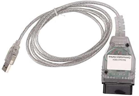 Sonew 【Titel】 MINI-VCI-Kabel, Kunststoff-OBD2-Diagnosekabel für den Einsatz Im Automobilbereich