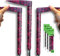Alien Pros Golf Grip Wrapping Tapes (3-Pack) - Innovative Golf Club Grip Solution - Enjoy a Fresh New Grip Feel in Less Than 1 Minute (3-Pack, Fire)