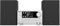 KENWOOD, Sistema Micro HiFi Stereo M-725DAB-S, con Ricevitore Radio DAB+, Lettore CD e Presa USB, Bluetooth per Audio-Streaming V5.0 (A2DP), Display a Colori 2,4, Silver