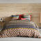Housse de Couette réversible 220x240 cm + 2 taies d'oreiller 63x63 cm Percale de Coton Manille