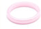 BlackAmazement Bague en céramique blanche rose bleu noir 3 mm pour homme et femme, Céramique, aucun.