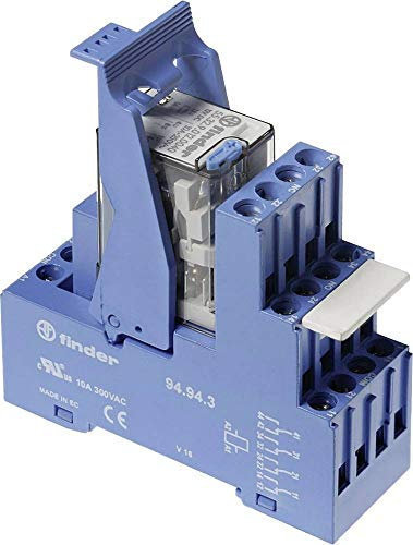 Finder 59.34.8.012.0060 Relaisbaustein Nennspannung: 12 V/AC Schaltstrom (max.): 7 A 4 Wechsler 1 St.
