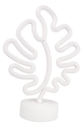 UKCOCO 1stk Leuchtreklamelampe Dimmbare Tischlampe Schlafzimmer Nachttischlampe Blatt Nachtlampe Monstera-neonlicht Blatt-neonlicht Neon-bierlichter Neon-nachtlicht Kind Led Krippe