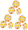 Ciieeo 9pcs Reusable Cotton Bowl Covers Elastic Food Preservation Cloths for Bowls Plates Containers Cotton for Airtight Seal for Leftovers