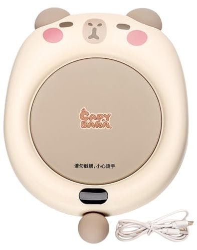 Coffee Mug Warmer | Desk Coffee Warmer | Digital Coffee Mug Heater | Coffee Mug Heater | Beverage Warmer Plate Stable Placement on Diverse Desktops for The Safest User Experience