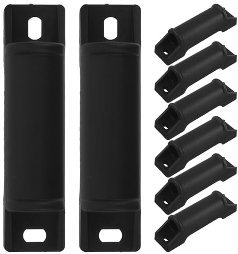 HOMOCONO Lot de 10 Patins en Plastique Robustes pour Pieds de Chaise de Jeu Ergonomique, Accessoires pour Fauteuil Inclinable Bords Lisses Compatibles Mobilier Moderne