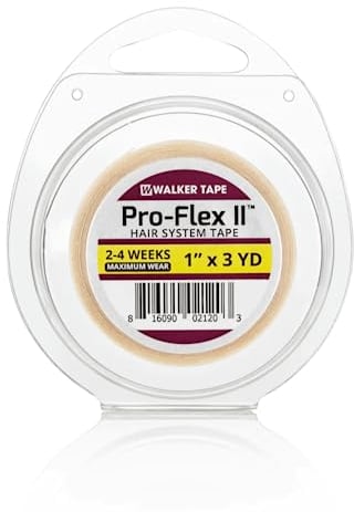 Walker Tape Pro-Flex II glue roll tape, lace extensions, toupee, wigs, 3 yards