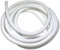 White Corrugated Conduit Split Plastic Flexible Cable Tidy Solution Tube Trunking 15mm - 5m