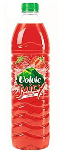 Volvic Juicy Fraise 1,5L (lot de 12)