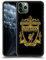 Head Case Designs Officially Licensed Liverpool Football Club Black 3 Crest 1 Hard Back Case Compatible With Apple iPhone 11 Pro Max