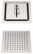 Milano Arvo 200mm Square Ultra Thin Fixed Rainfall Shower Head - Chrome