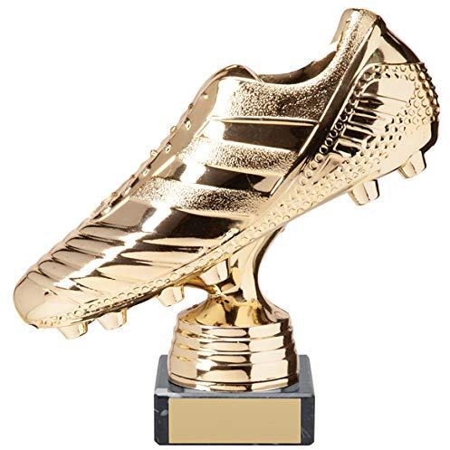Striker Premium Gold Football Boot Trophy Award,150mm,Free Engraving TH20367A-TRD