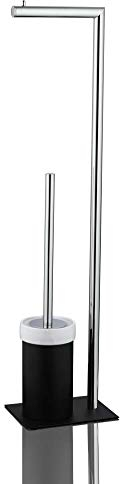 Joop! Blackline WC-Bürstenkombination - Schwarz/Chrom/Keramik Weiß
