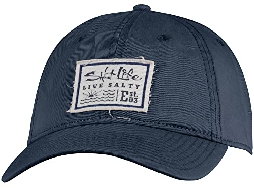 Salt Life Damen Sea Story Hut Mütze, Verwaschenes Marineblau, One Size