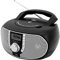 Soundmaster SCD1700SW tragbares DAB+ Radio mit CD-Player, MP3 Hörbuchfunktion, USB-Anschluss, UKW-Radio, Kopfhöreranschluss & Einschlaffunktion