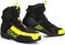 SHIMA EDGE Vented, Scarpe da Motociclista per Uomo - Traspirante, Scarpe da Equitazione Stradale Rinforzate con Sistema di Chiusura ATOP (Fluo, 41)