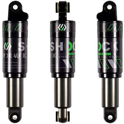 Chooee Fahrrad Stoßdämpfer hinten 120mm 125mm 150mm 165mm 185mm 190mm 200mm Mountainbike Dämpfer Hinterer Stoßdämpfer