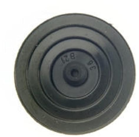 Dräger R52541 Ausatemventilscheibe für Voll- & Halbmasken - Ersatzscheibe schwarz 5 Stück