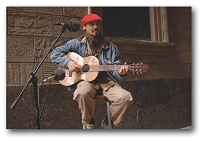 LINBAI Poster der spanischen Sängerin Manu Chao (7) Bilderdruck, Wandkunst, Poster, Malerei, Leinwand, Poster, Kunstwerke, Raumästhetik, 20 x 30 cm