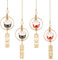 OLYCRAFT 2pcs Glückskatze Auto Anhänger Maneki Neko Spiegel Hängende Anhänger Auto Rückspiegel Hängende Charms Japanische Maneki Neko Katze Charms Für Auto Rückspiegel Zubehör - 2 Farben