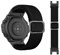 SeNool Bracelet Compatible avec Amazfit T-Rex/T-Rex Pro, [Nylon Tressé Sport Bande] [Léger Respirant, Facile Nettoyer], Remplacement Band Compatible avec Amazfit T-Rex Pro/T-Rex - Noir