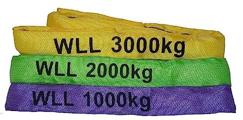 Rundschlinge aus Polyester 1-3 Tonnen (3000 kg - 3,0 Meter Nutzlänge)
