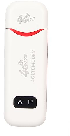 Dongle de Módem WiFi USB 4G LTE con Ranura para Tarjeta SIM, Enrutador de Punto de Acceso de Red Inalámbrica Móvil de Alta Velocidad de 300 Mbps, 10 Usuarios Que Comparten para