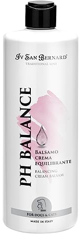 PH Balance Balsam - Creme und Conditioner für Hunde und Katzen - 500 ml - Hilft bei der Wiederherstellung der natürlichen Schutzschicht der Haut - IV San Bernard