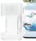 YAOFANG Fischfutterspender für Aquarien, Futterstation für Garnelen, Betta Feeder, transparente Futtermittel