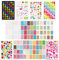 Colorful Mini Photo Frames, 146 PCS Stickers, Fun & Decorative Instant Films Sticker Colorful DIY Paper Photo Frame Stickers for Fujifilm Instax Mini 11 9 8 70 7s 90 26 Instant Camera