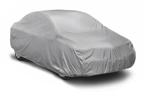 Auto Schutzhülle Vollgarage Autoabdeckung Universal Grau 415x170x140