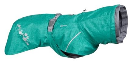 Hurtta Monsoon Coat II Hundemantel ECO (Peacock, 30 cm)