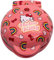 Uncanny Brands Hello Kitty Mini Gaufrier - Fait des Gaufres Hello Kitty - Compact, Antiadhésif, Facile à nettoyer, Double Voyant Lumineux - Petits Déjeuners Amusants