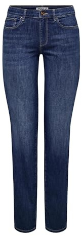 ONLY Damen Onlann Mid Straight DNM Soo615 Noos