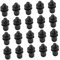 JOINPAYA 20ensemble Lot De Clips De Fixation Pour Audio Supports Plastique Pour Haut-parleurs Et Mailles Acoustiques
