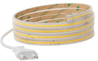 LEDKIA LED-Streifen Dimmbar 220V COB Selbstgleichrichtend 320 LED/m 14W/m 1