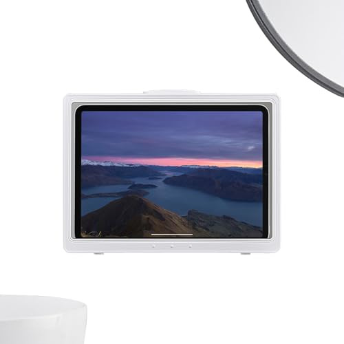 Badezimmer-Tablet-Hülle – Verbessertes Wasserdichtes Wanddesign, Beschlagfreier Touchscreen-Schutz, Badezimmer-Küchen-Tablet-Halter, Sicheres Montagezubehör | Für -Geräte Home Shower Setup