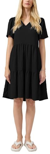 QS Knielanges Stufenkleid