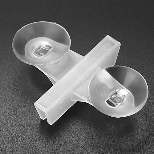 Pssopp 20 Pcs Divider Aquarium Suction Cup Silica Gel Sucker Holders For Fish Tanks Glass Cover Separating Divider Support Clip Bracket